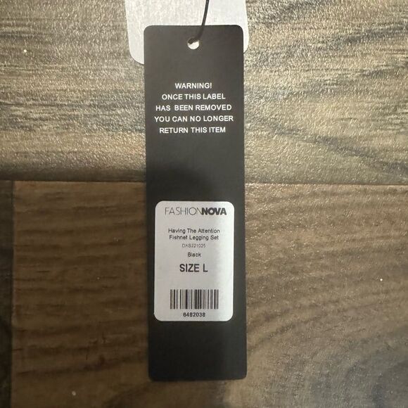 FN Having The Attention Fishnet Legging Set - Picture 2 of 3